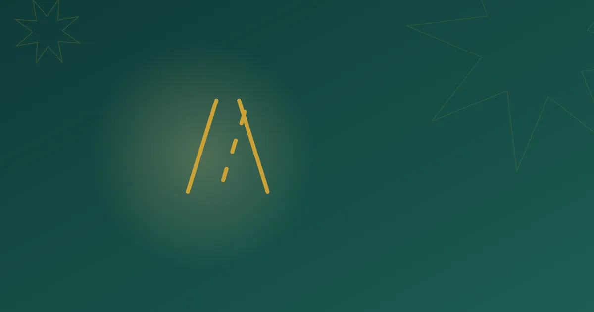 Line-art icon illustrating "Learn Arabic Online 2026: Complete Roadmap", on Alhamd Academy's brand background