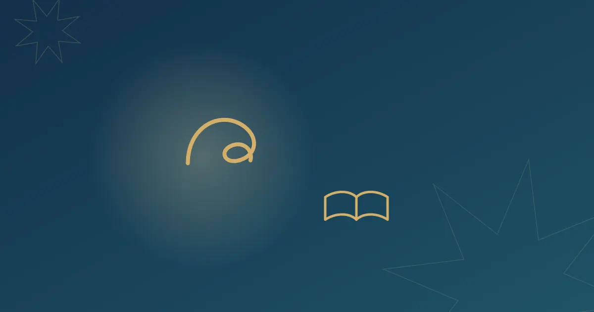 Line-art icon illustrating "Stories of the Prophets in the Quran", on Alhamd Academy's brand background