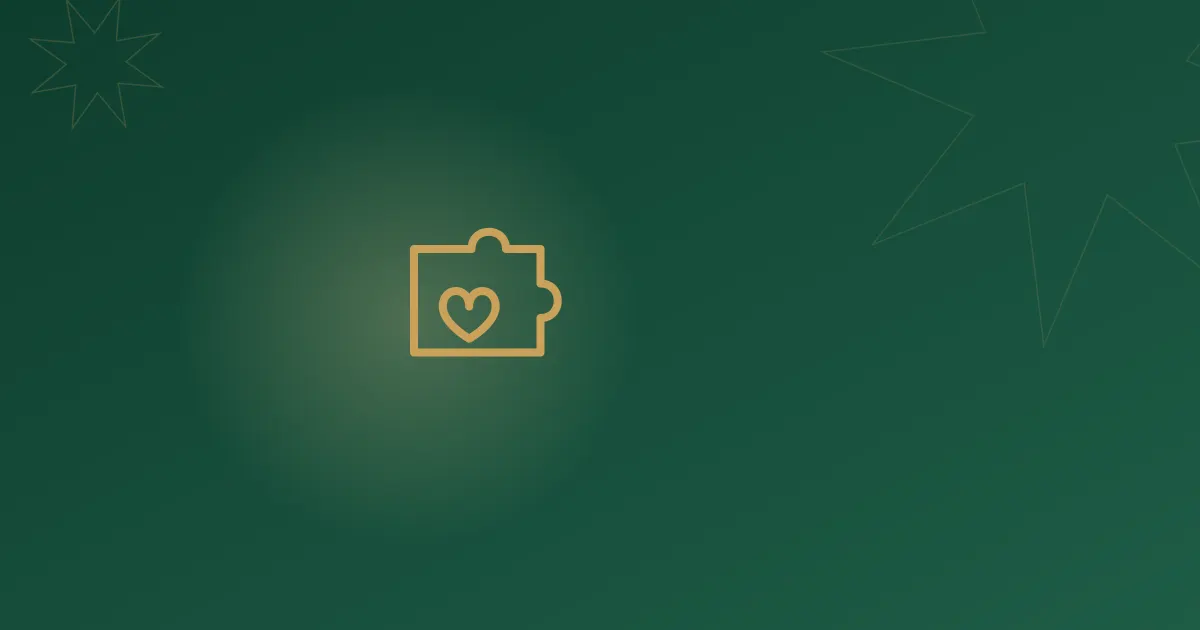 Line-art icon illustrating "Online Quran Classes for Kids with Autism, Special Needs", on Alhamd Academy's brand background
