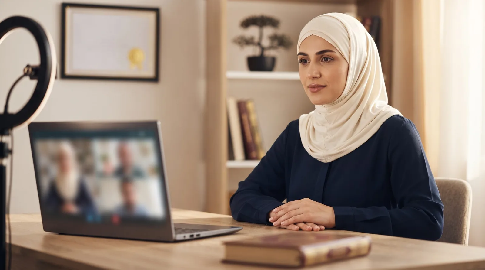 Enseignant de Coran certifié en ligne avec Alhamd Academy