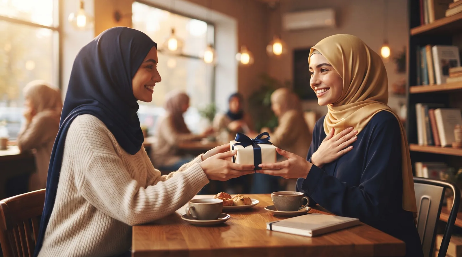 شكر صديقة بقول جزاك الله خيرًا