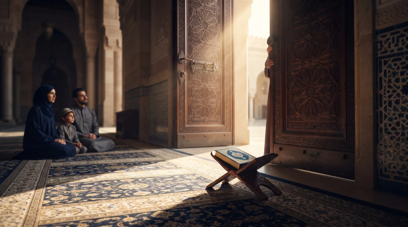 باب يُفتح على النور يستحضر سورة الفاتحة